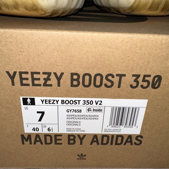 Adidas Yeezy Boost 350 V2 in Tan and Cream